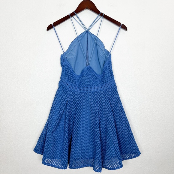 Stylestalker Blue Monroe Mini Dress Size Medium - Picture 8 of 12
